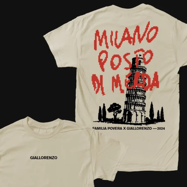 Giallorenzo / Milano posto di merda t-shirt