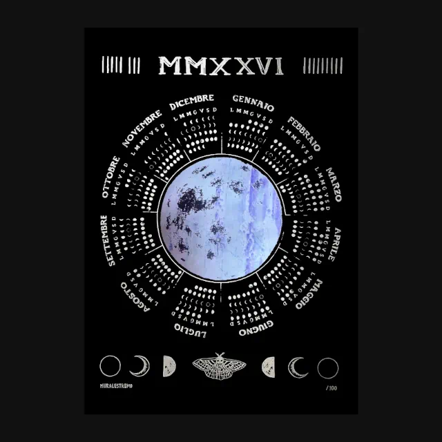 Muralestremo / Calendario lunare 2026